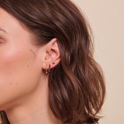 Penelope sleepers in a models ear