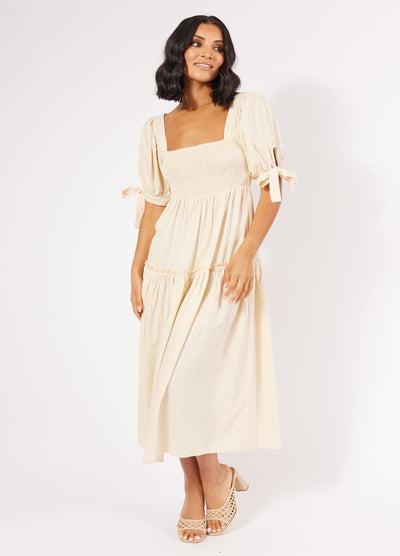 Model wearing the Wren Dress