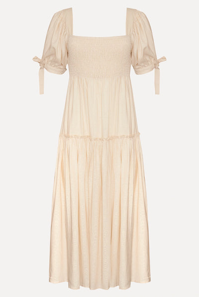 Girl and the Sun - Short Sleeve Wren Midi Dress