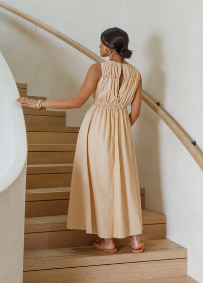 Girl and the Sun - Sleeveless Willa Midi Dress